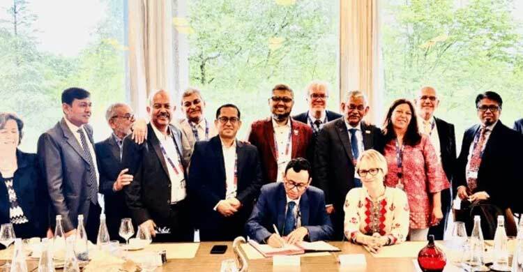 বাংলাদেশে কর্মক্ষেত্রে দুর্ঘটনায় ক্ষতিপূরণ স্কিম জোরদারে সমঝোতা সই