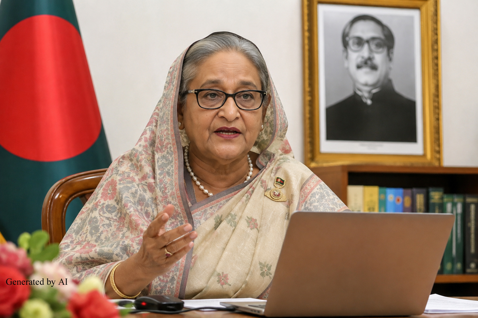 প্রায় দুই বছর পর প্রথমবারের মতো প্রকাশ্যে আসছেন শেখ হাসিনা: ইন্ডিয়া টুডের প্রতিবেদন