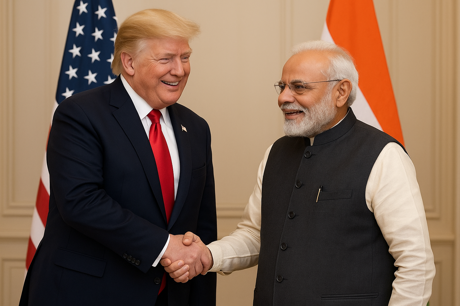 ভারত-আমেরিকার মধ্যে বাণিজ্য আলোচনা শুরু