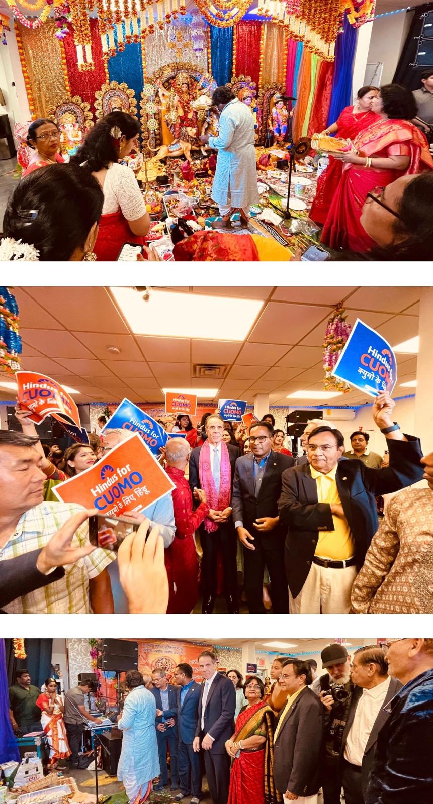 Hindu Community Endorses Andrew Cuomo for NYC Mayor